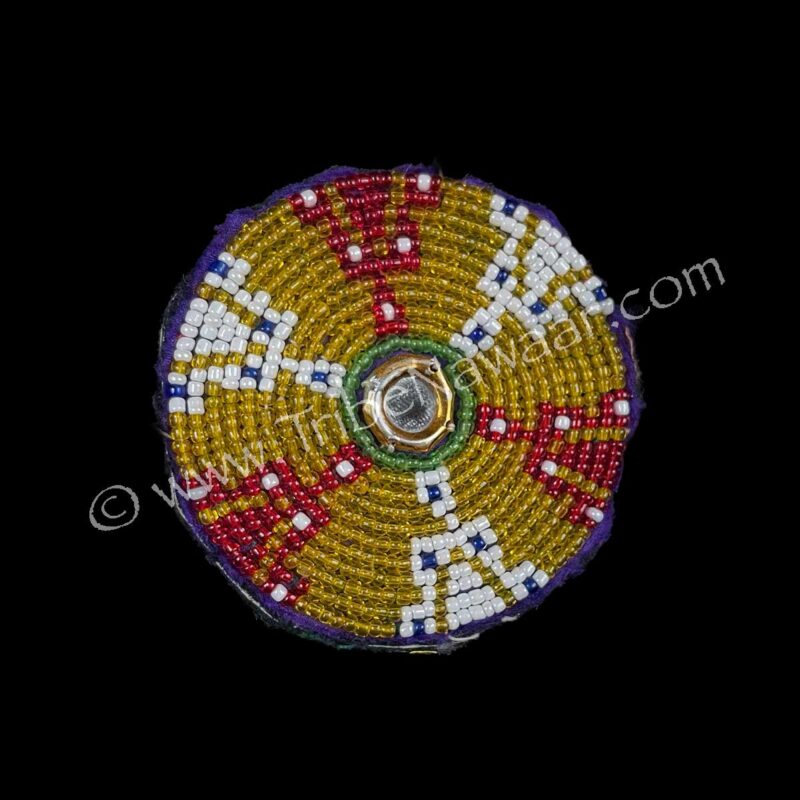 Beaded Medallion Piece B (Consignment rmoc4-6)