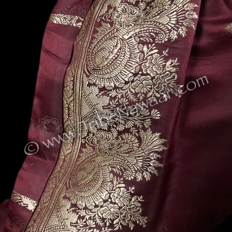 Iridescent Mulberry Sariloons