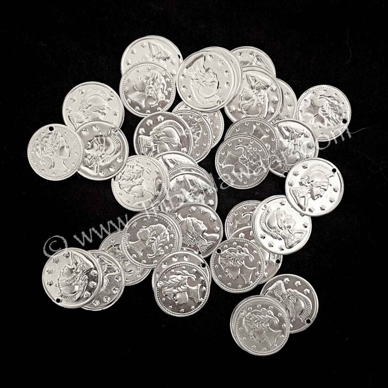 Pressed Silver Coins, 3/4″