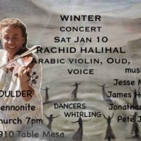 Winter Concert With Rachid Halihal, hosted by Eva Cernik