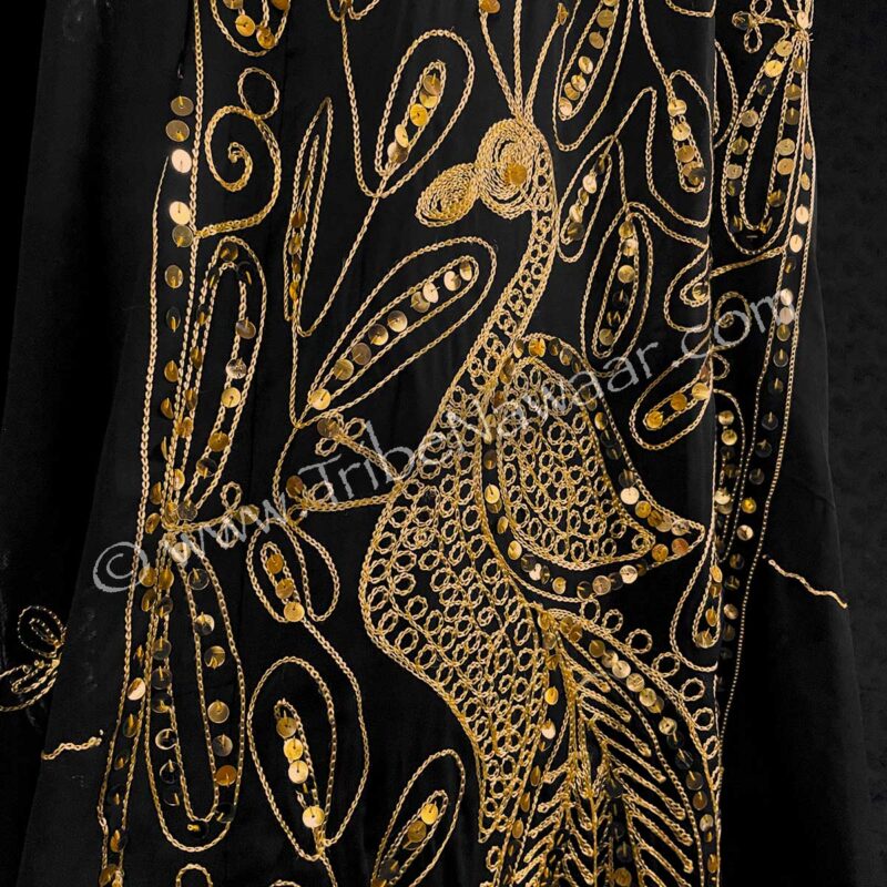 Black Khaleeji Dress/Thobe (Consignment hewall1-9)