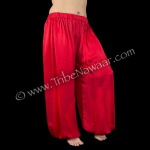Red Pantaloons-100% Silk (Consignment lunor1-50)