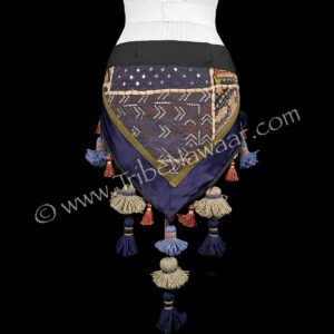 Midnight Tasseled Hip Scarf