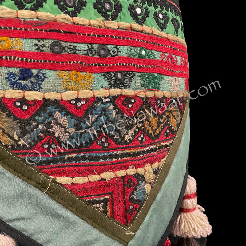 Spruce Tasseled Hip Scarf