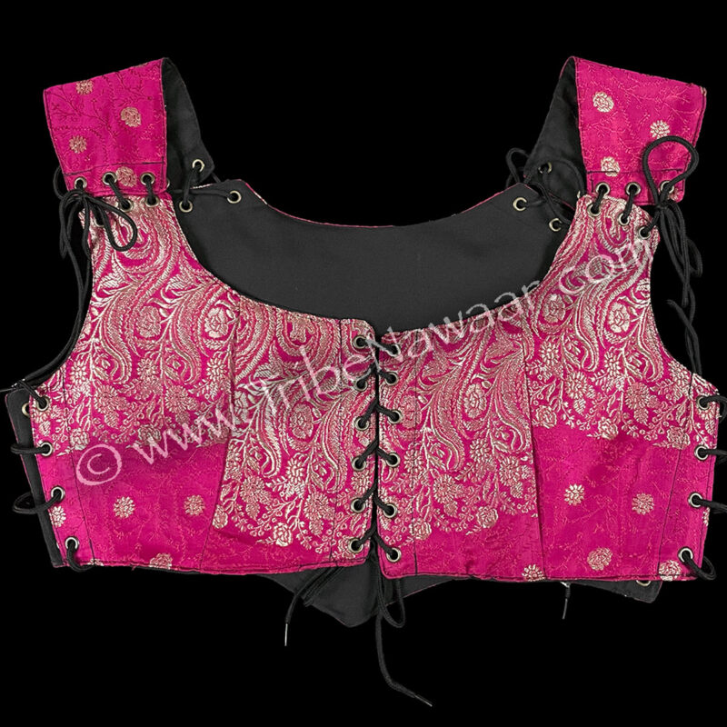 Amaranth Corseted Bodice #3, Medium