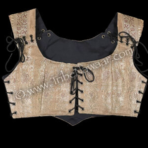 Vintage Blush Corseted Bodice, Small