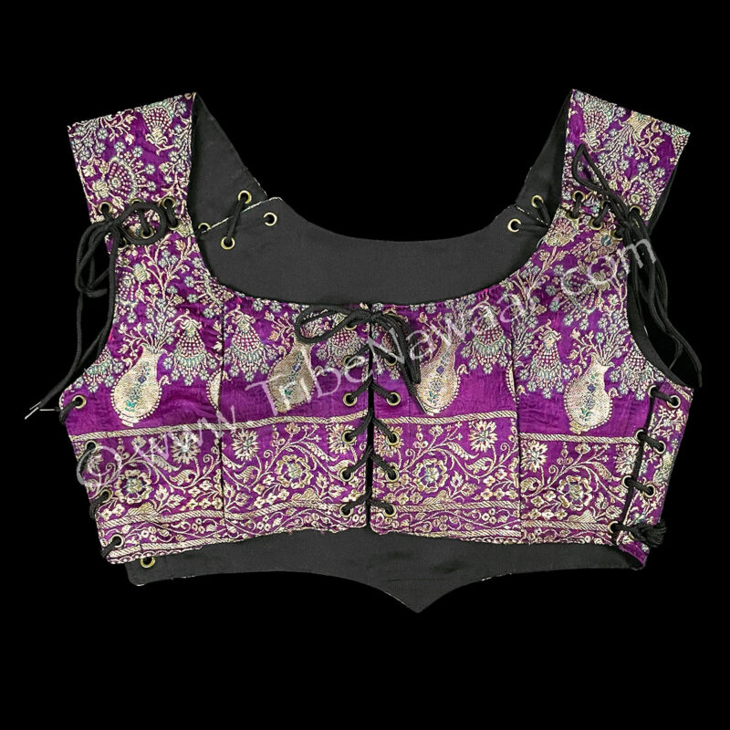 Violet Purple Corseted Bodice, Small