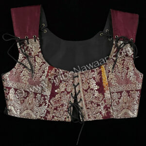 Burgundy Bliss Corseted Bodice, Large