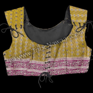 Charming Chartreuse Corseted Bodice #2, XL