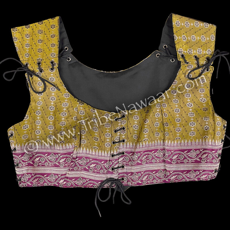 Charming Chartreuse Corseted Bodice #2, XL