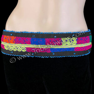 Colorful Gota Textile Belt (Consignment mfri3-2)