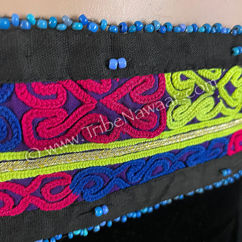 Colorful Gota Textile Belt (Consignment mfri3-2)