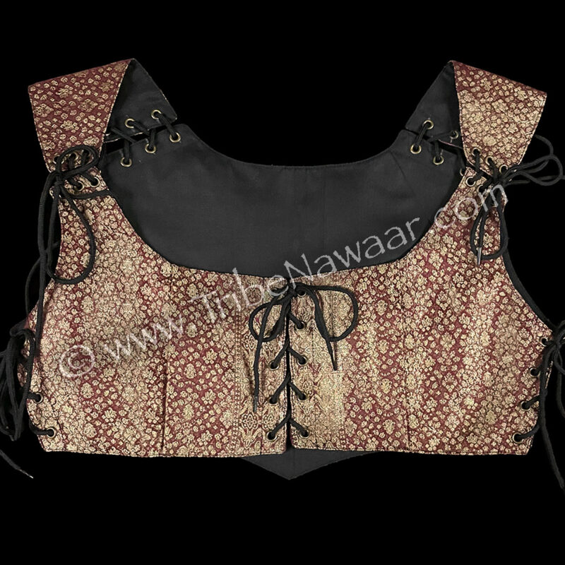 Copper Shift Corseted Bodice, M/L (Consignment SPEGOR26-216)