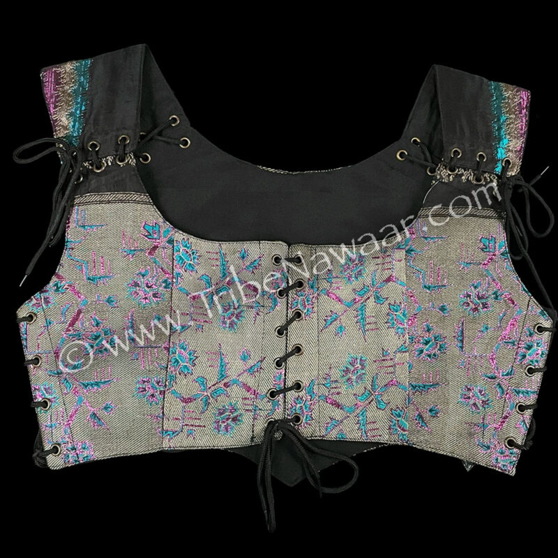 Cyber Shimmers Corseted Bodice #1, Medium