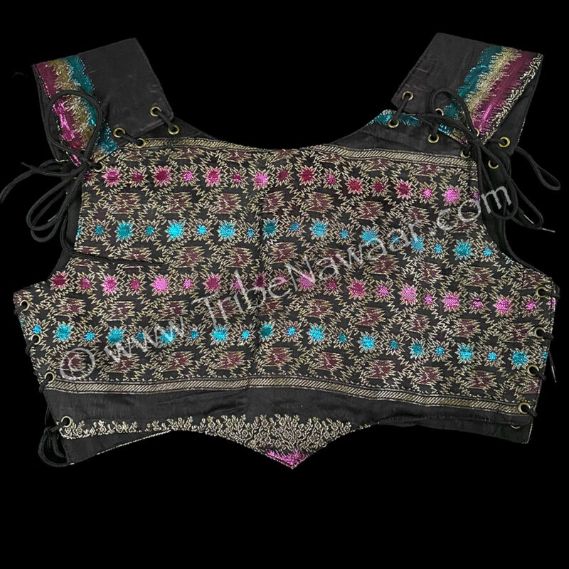 Cyber Shimmers Corseted Bodice #1, Medium