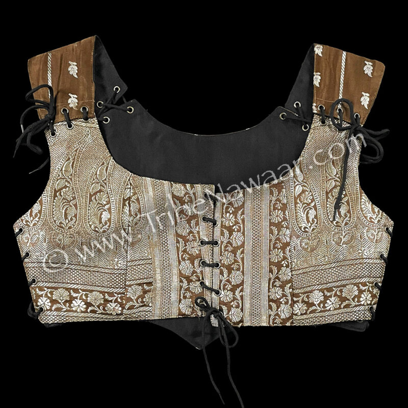 Earthen Bronze Corseted Bodice #2, Large