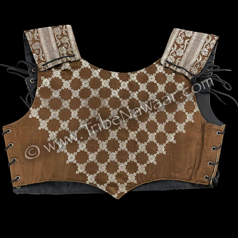 Earthen Bronze Corseted Bodice #3, Large
