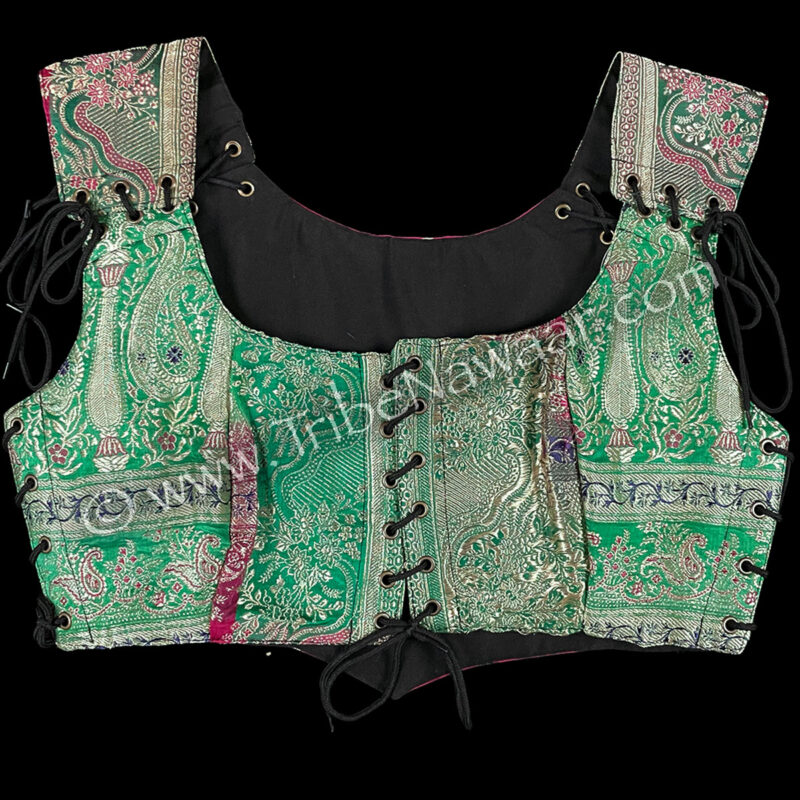 Emerald Rush Corseted Bodice, Medium