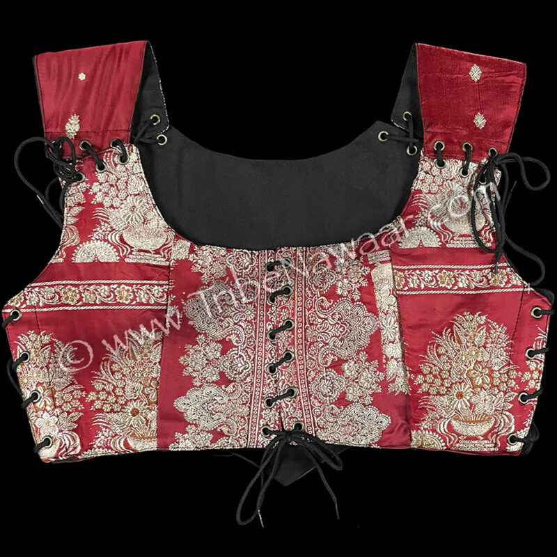 Garnet Corseted Bodice #3, Medium