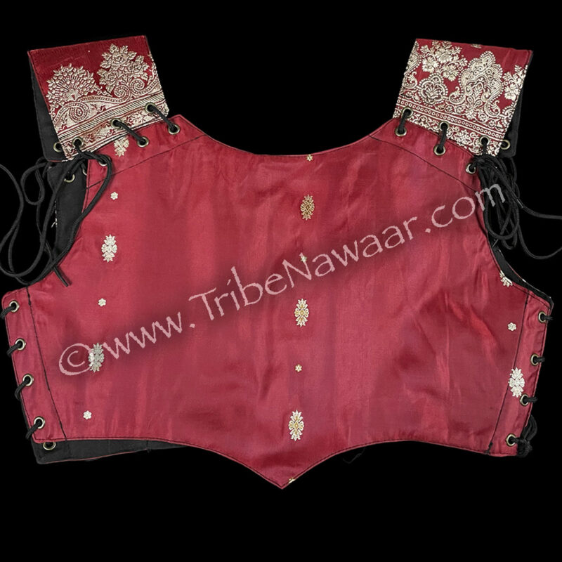 Garnet Corseted Bodice #3, Medium