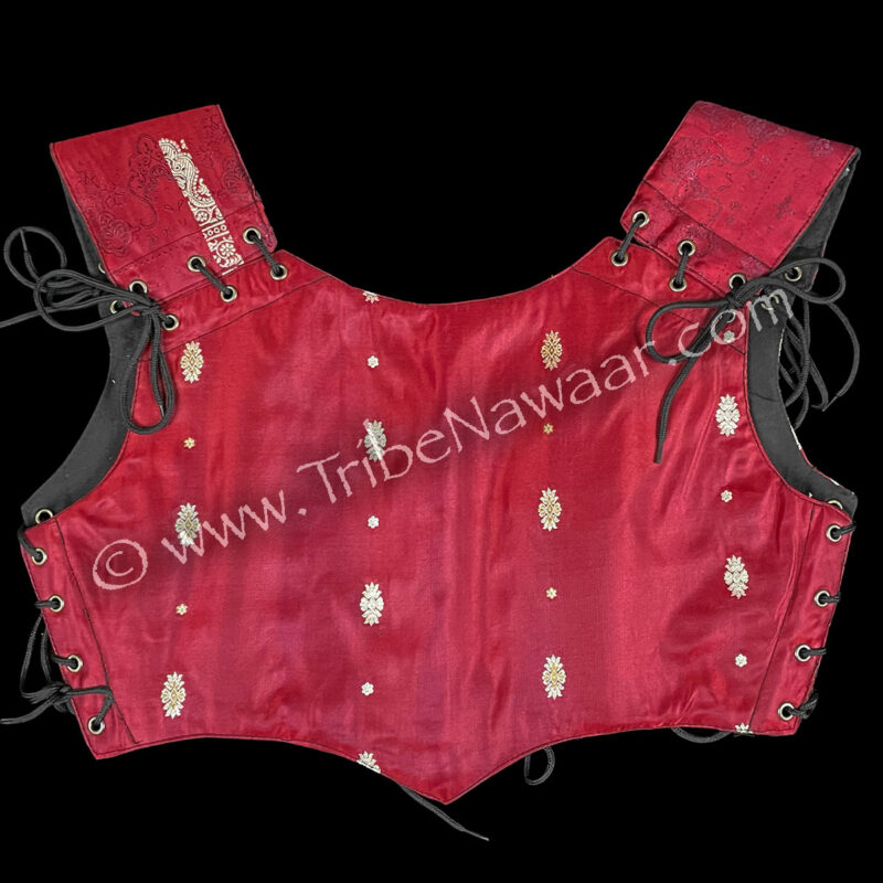Garnet Corseted Bodice #4, Medium