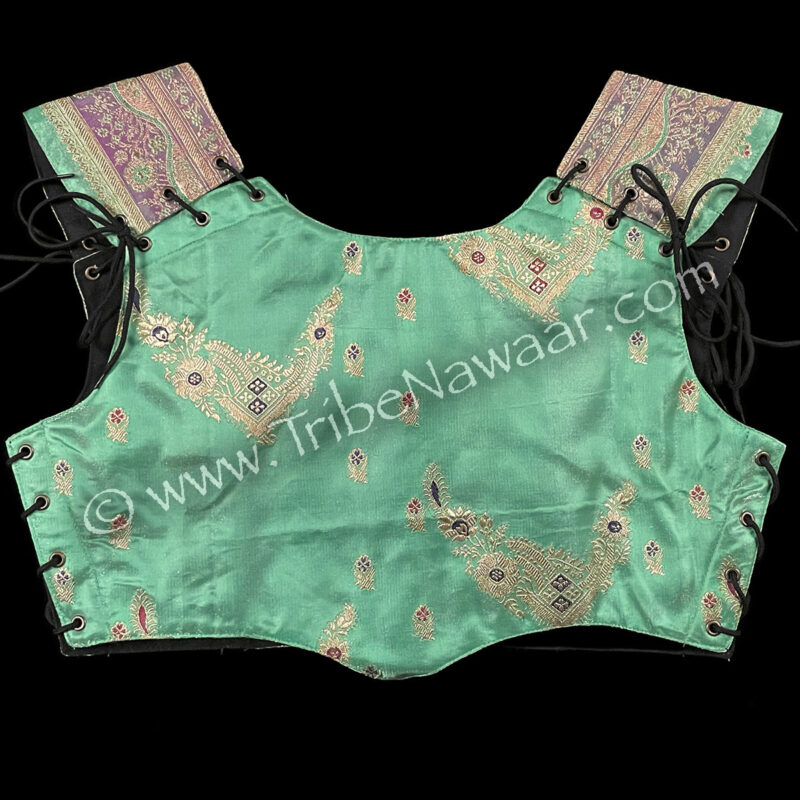 Gilded Mint Corseted Bodice #1, Large