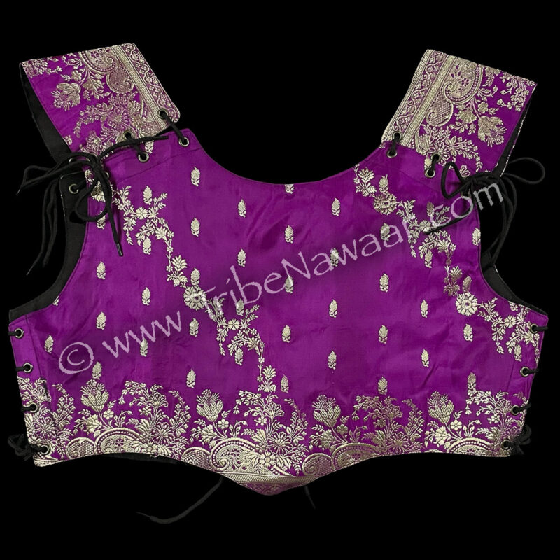 Orchid Corseted Bodice #1, Large