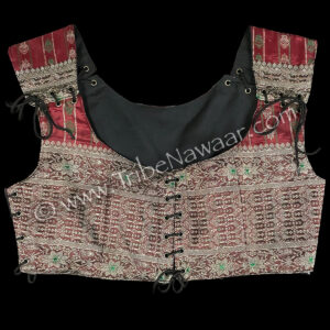 Protectorate Red Corseted Bodice #2, XL