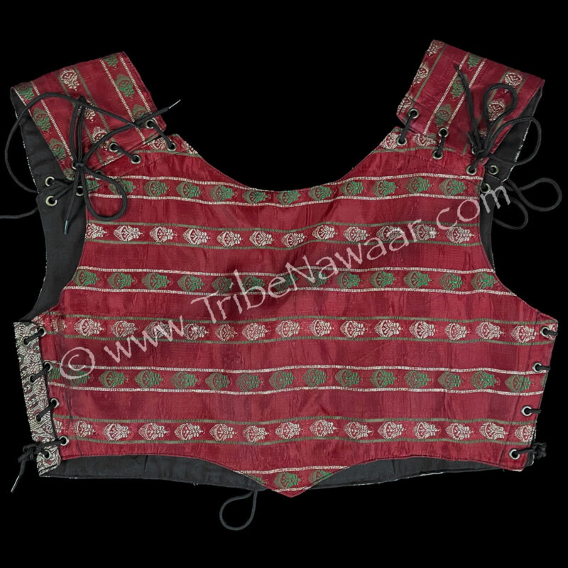 Protectorate Red Corseted Bodice #2, XL