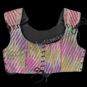 Rainbow Corseted Bodice, XL