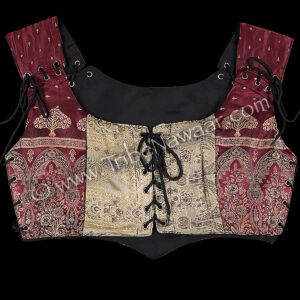 Ruby Temple Corseted Bodice #1, Medium