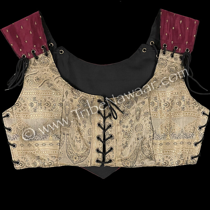 Ruby Temple Corseted Bodice #2, Medium