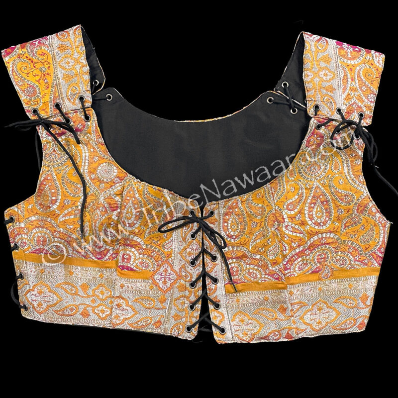 Saffron Sunrise Corseted Bodice, XL