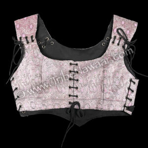 Shimmering Rose Corseted Bodice #2, Small