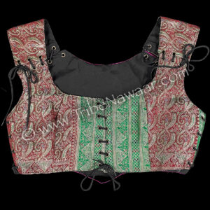 Woodland Rose Corseted Bodice #3, Medium