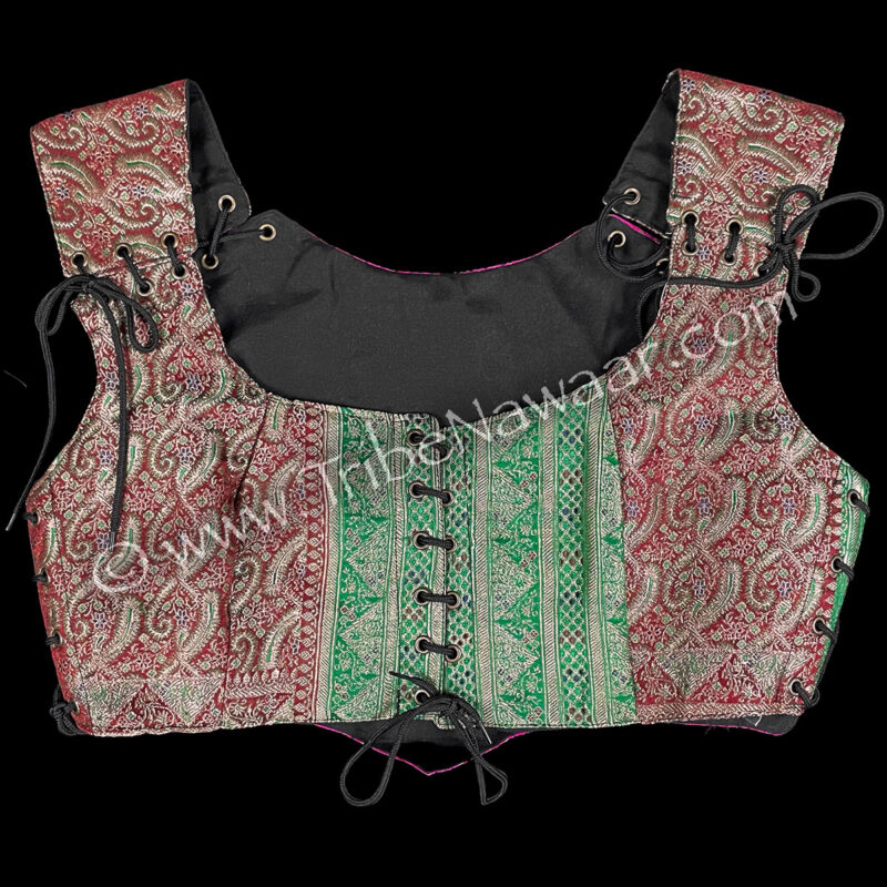 Woodland Rose Corseted Bodice #3, Medium