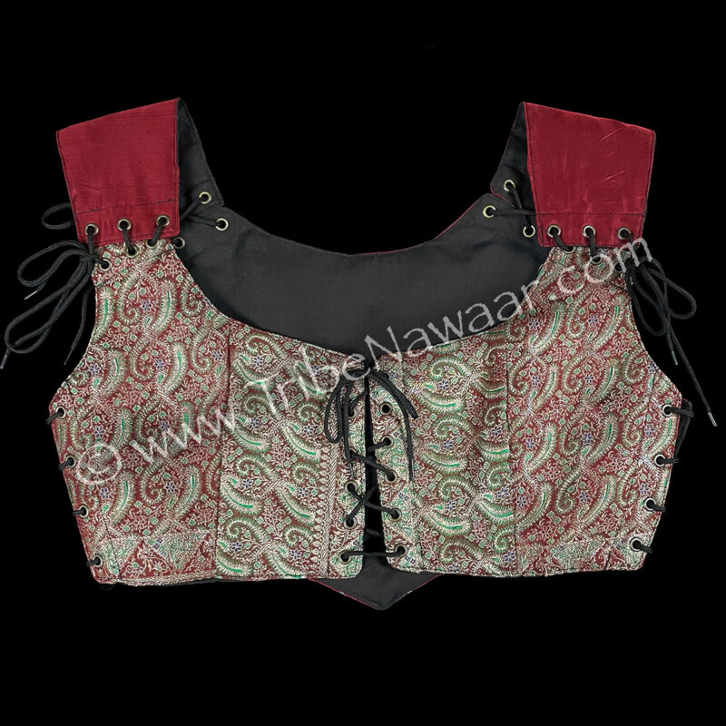 Woodland Rose Corseted Bodice #4, Medium