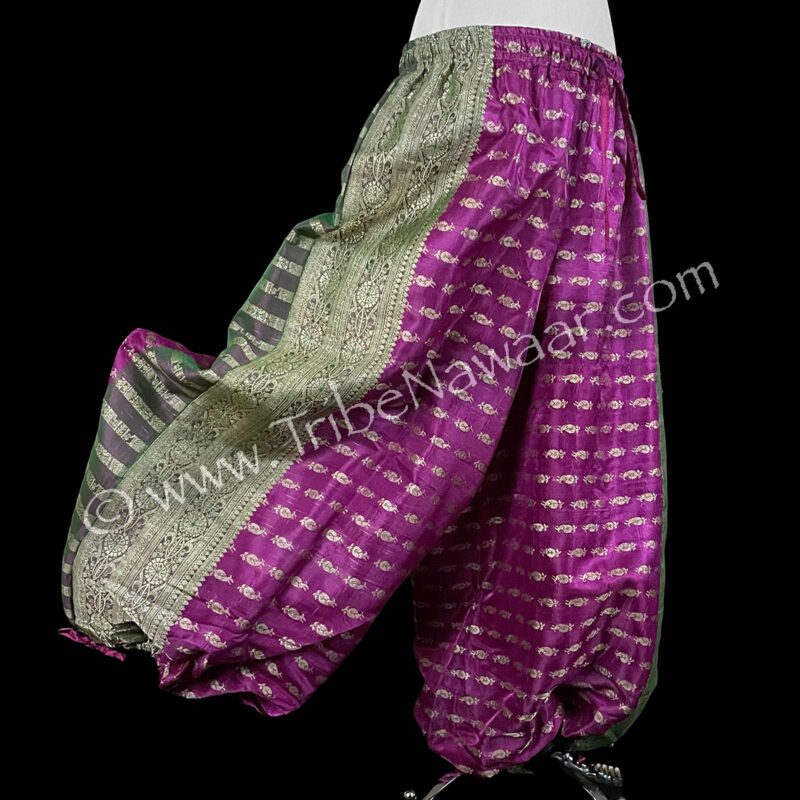 Magnificent Magenta Sariloons