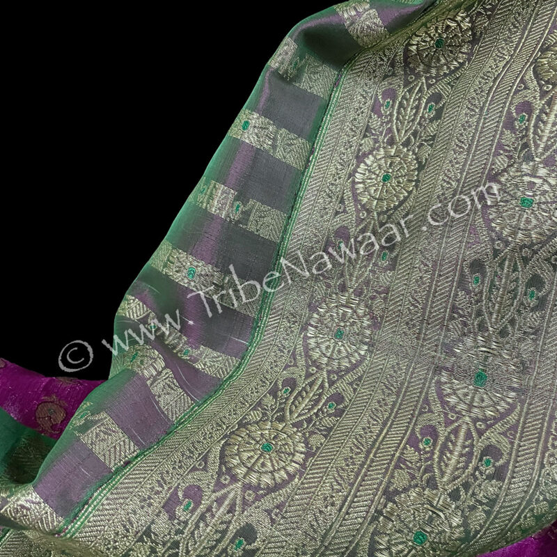 Magnificent Magenta Sariloons