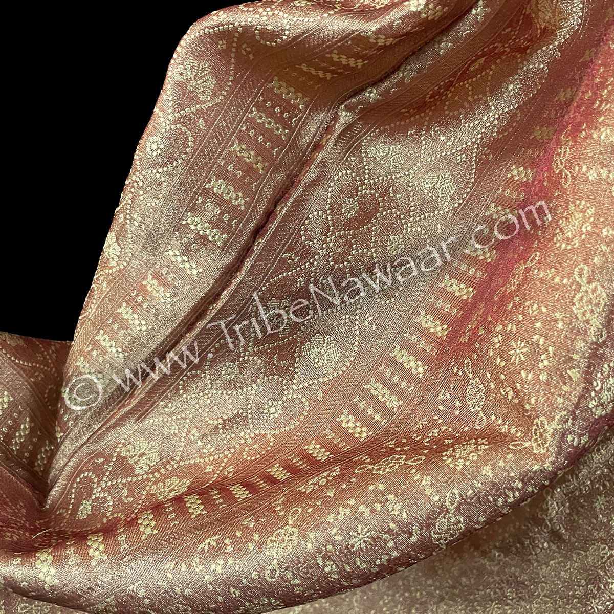 Iridescent Pale & Copper Gold Sariloons