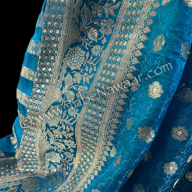 Tropical Blue Sariloons