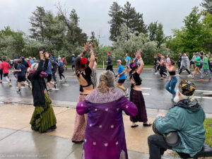 Belly Dance Hill at the 2025 Bolder Boulder 10k
