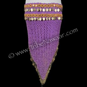 Lavender & Gold Athena Hip Scarf (Consignment lunor1-44)