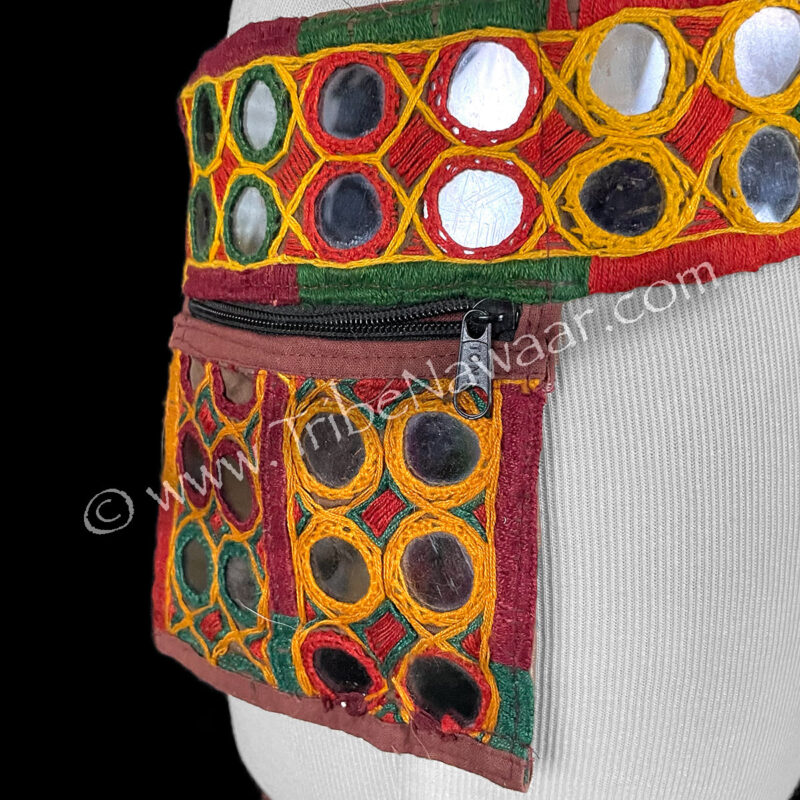 Banjara Utility Belt With Purses (Consignment macart1-24)