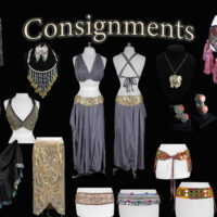 New belly dance consignment costume available on consignment for April 2026 available from the Nawaar Marketplace at www.TribeNawaar.com