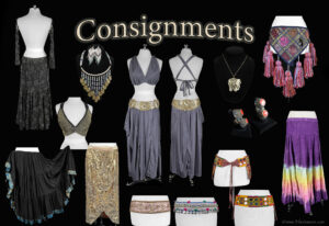New belly dance consignment costume available on consignment for April 2026 available from the Nawaar Marketplace at www.TribeNawaar.com