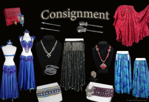 New belly dance consignment costume available on consignment for May 2026 available from the Nawaar Marketplace at www.TribeNawaar.com