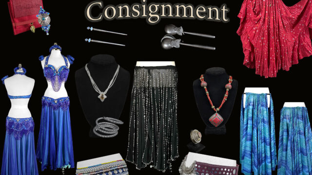 New belly dance consignment costume available on consignment for May 2026 available from the Nawaar Marketplace at www.TribeNawaar.com