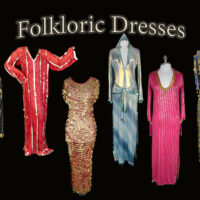 Belly dance folkloric dresses from The Nawaar Marketplace at www.TribeNawaar.com
