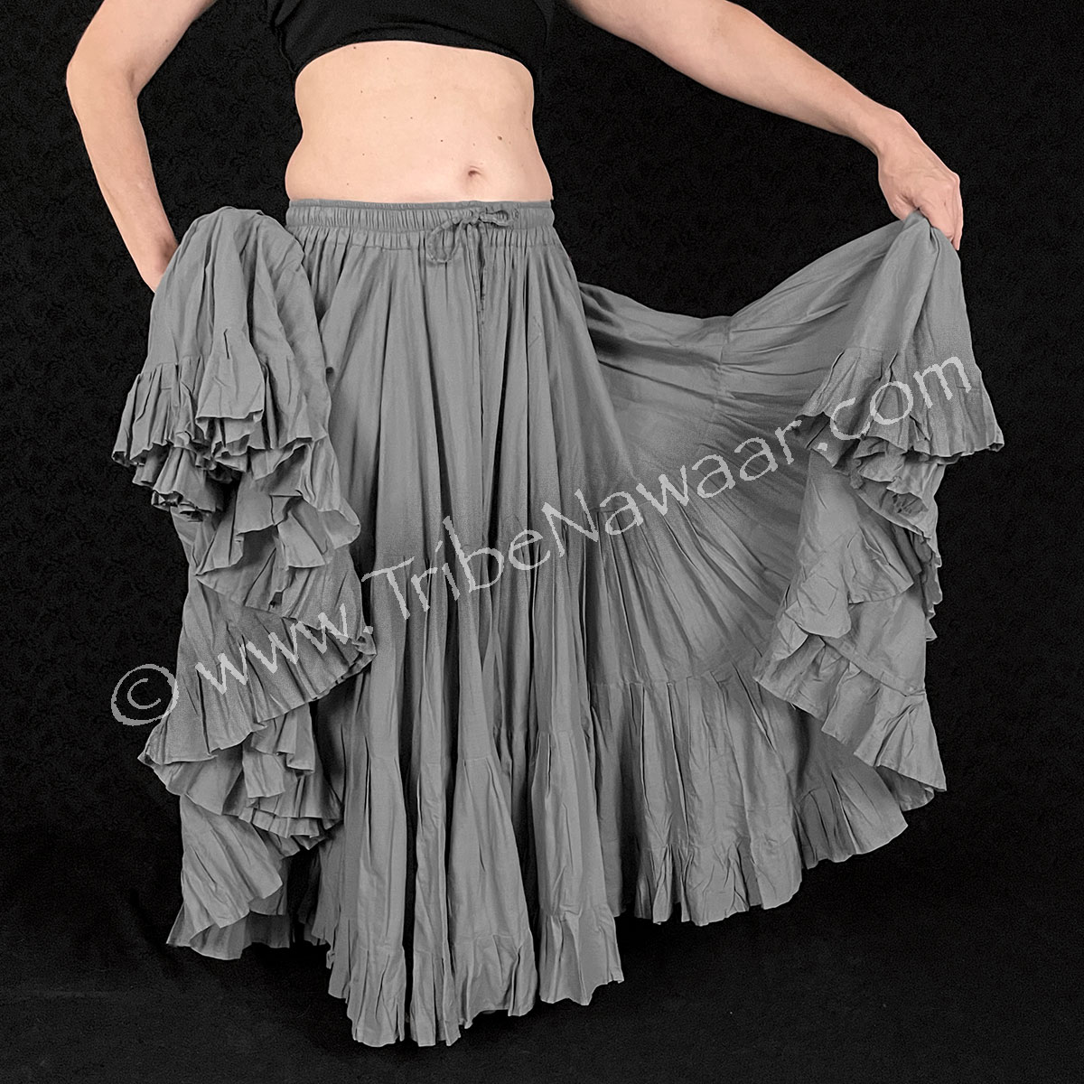 Grey 25 Yard Skirt (Consignment cstr15-10)